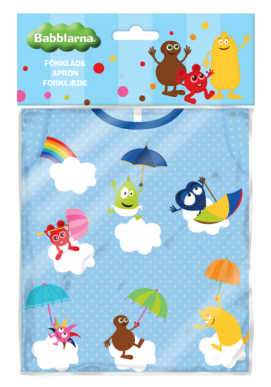 Babblarna apron with sleeves size 3-4 years