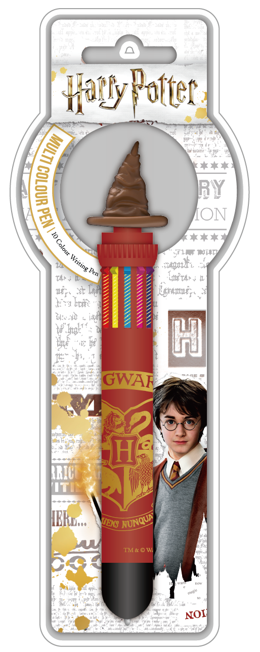 Harry Potter flerfärgad penna Distributionshatten