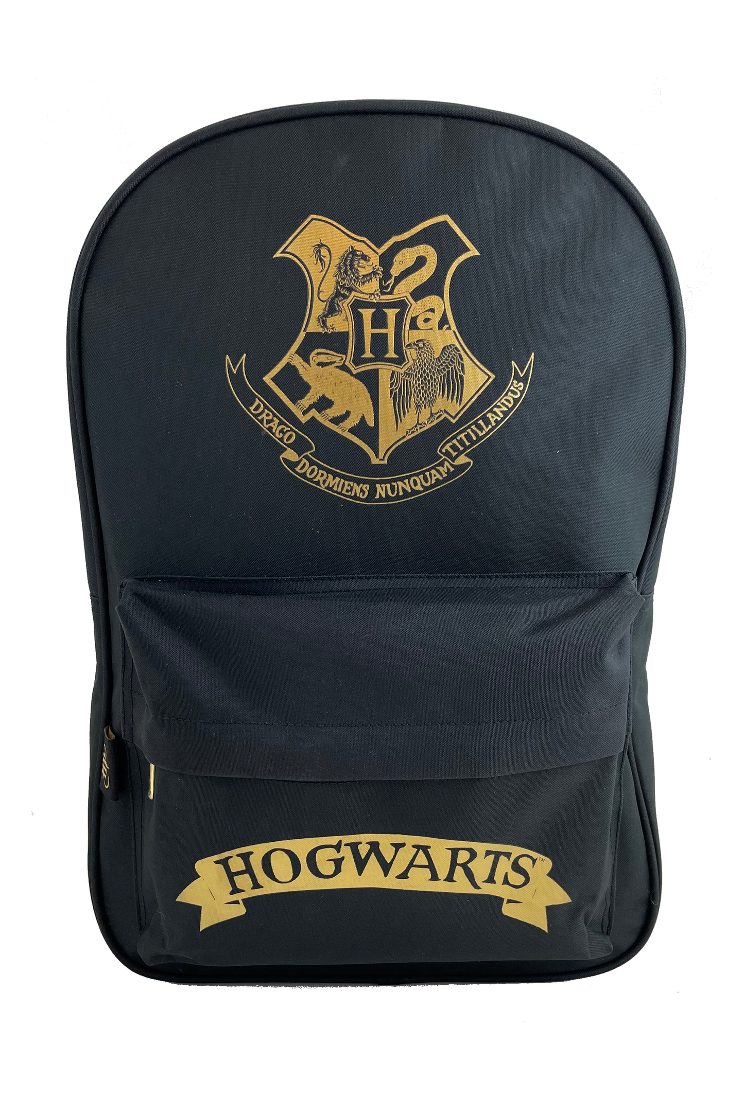 Harry Potter Hogwarts klassisk ryggsäck, svart, 39,5 x 27 x 11 cm.