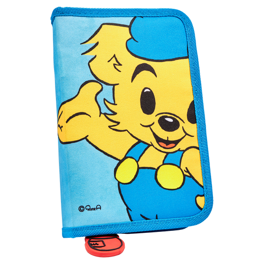 Bamse enkel penna med 8 färgade pennor