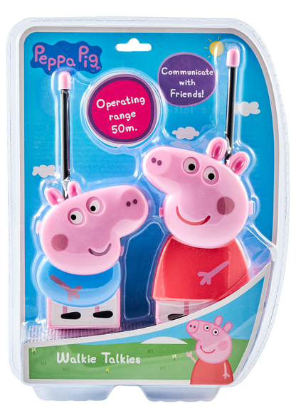 Gurli Gris figurformet Walkie Talkie 50 m (batt ikke inkl)