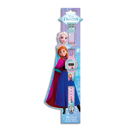 Frozen digitalt armbåndsur pink