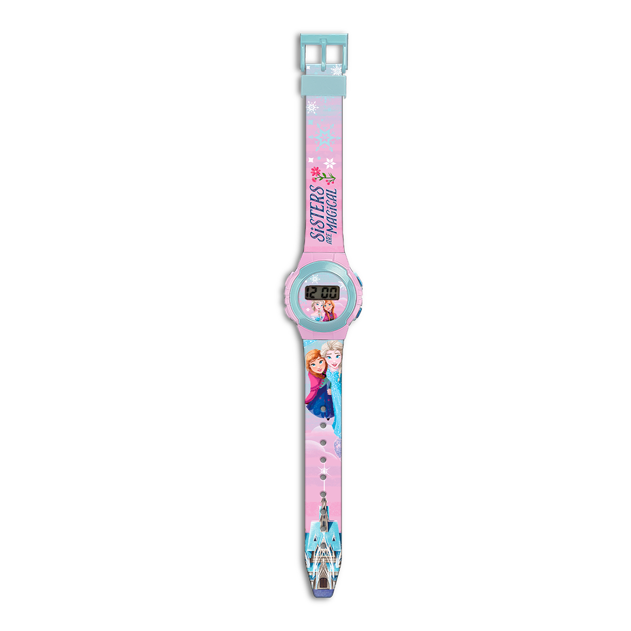 Frozen digitalt armbåndsur pink