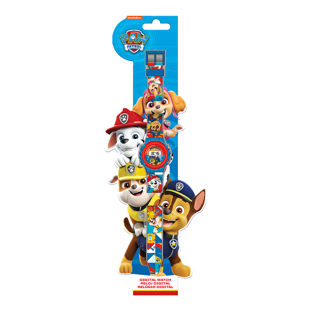 Paw Patrol digitalt armbåndsur 2025