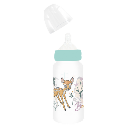 BABY 360 ML WIDENECK BOTTLE WITH SILICONE CAP 3 POSITIONS Disney Classics