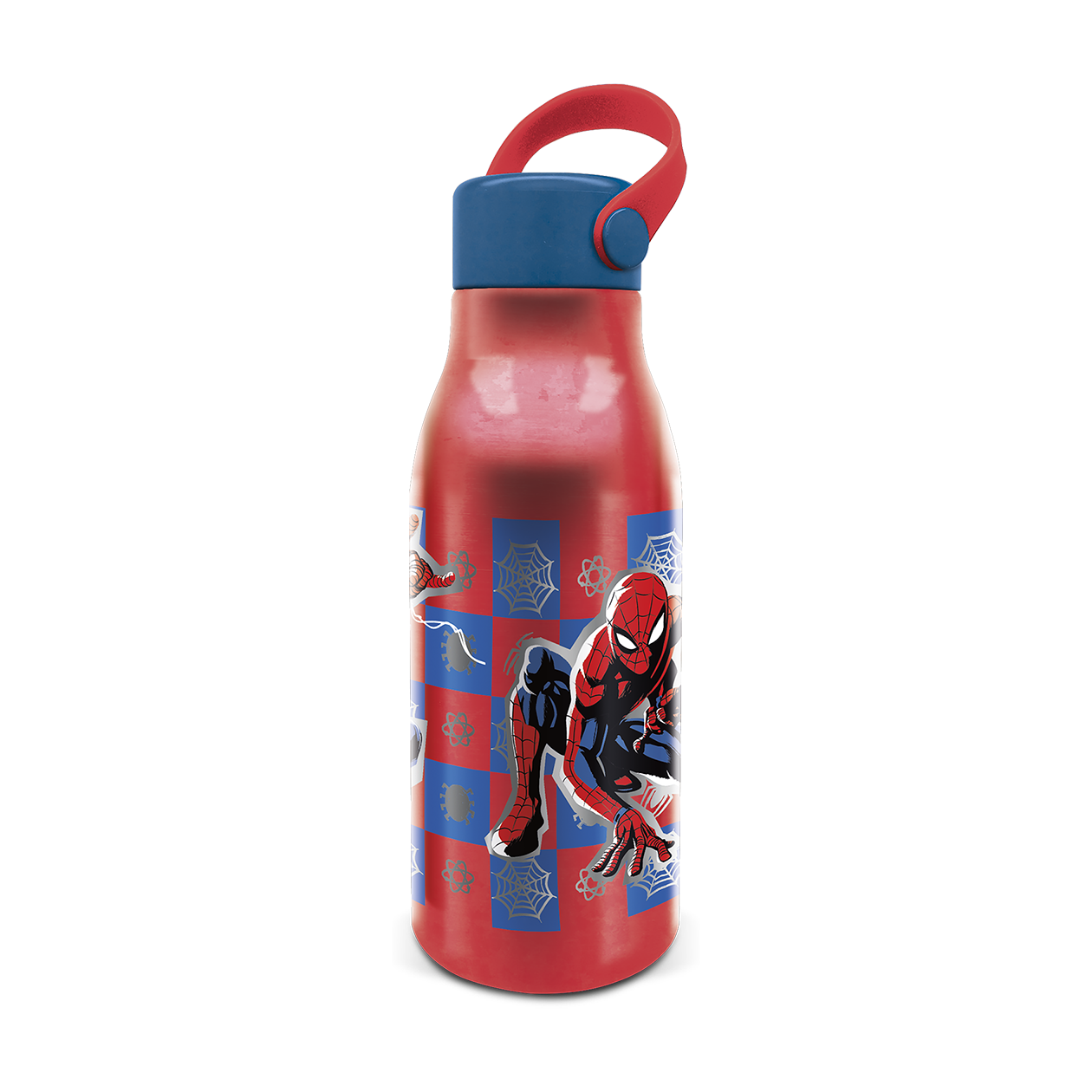 SPIDERMAN Flexi handle aluminum water bottle, 760 ml
