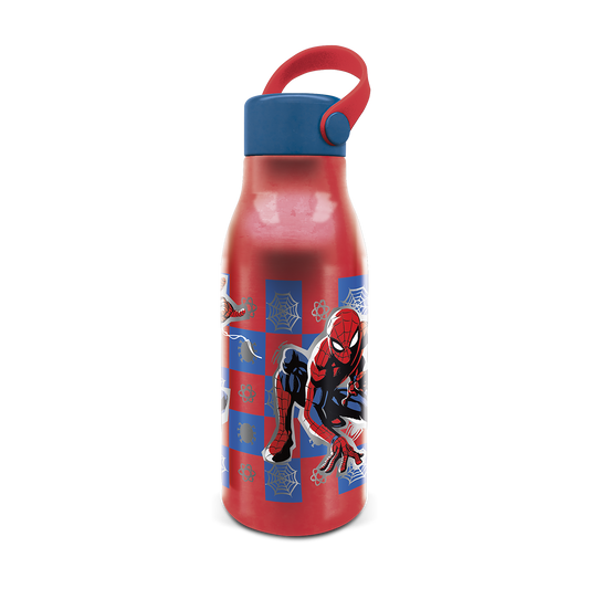 SPIDERMAN Flexi handle aluminum water bottle, 760 ml