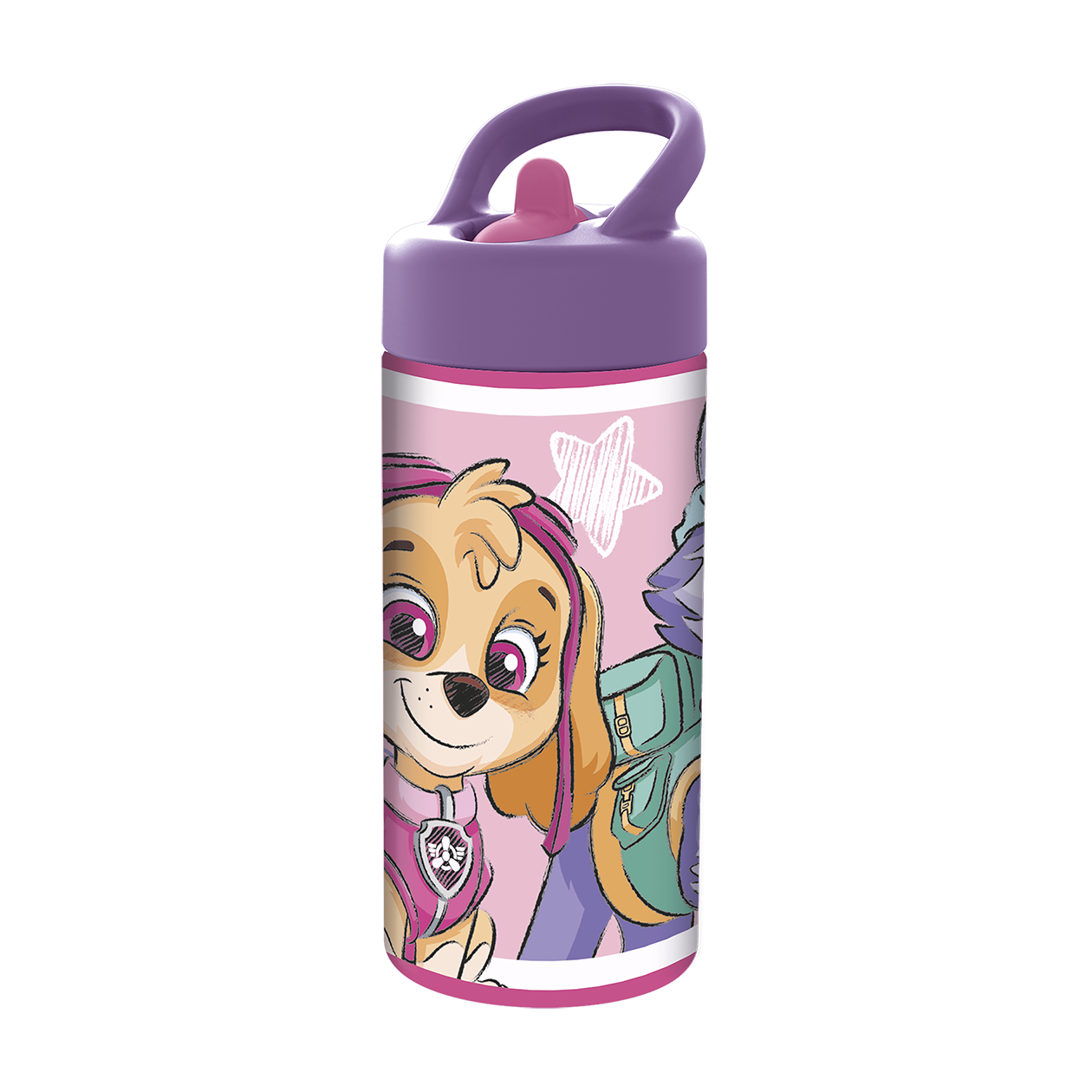 Paw Patrol Girls Sipper vandflaske, 410 ml