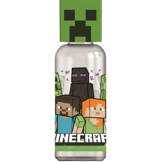Minecraft drikkedunk med 3D figur top