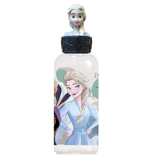 Fryst dricksflaska med 3D figurtopp