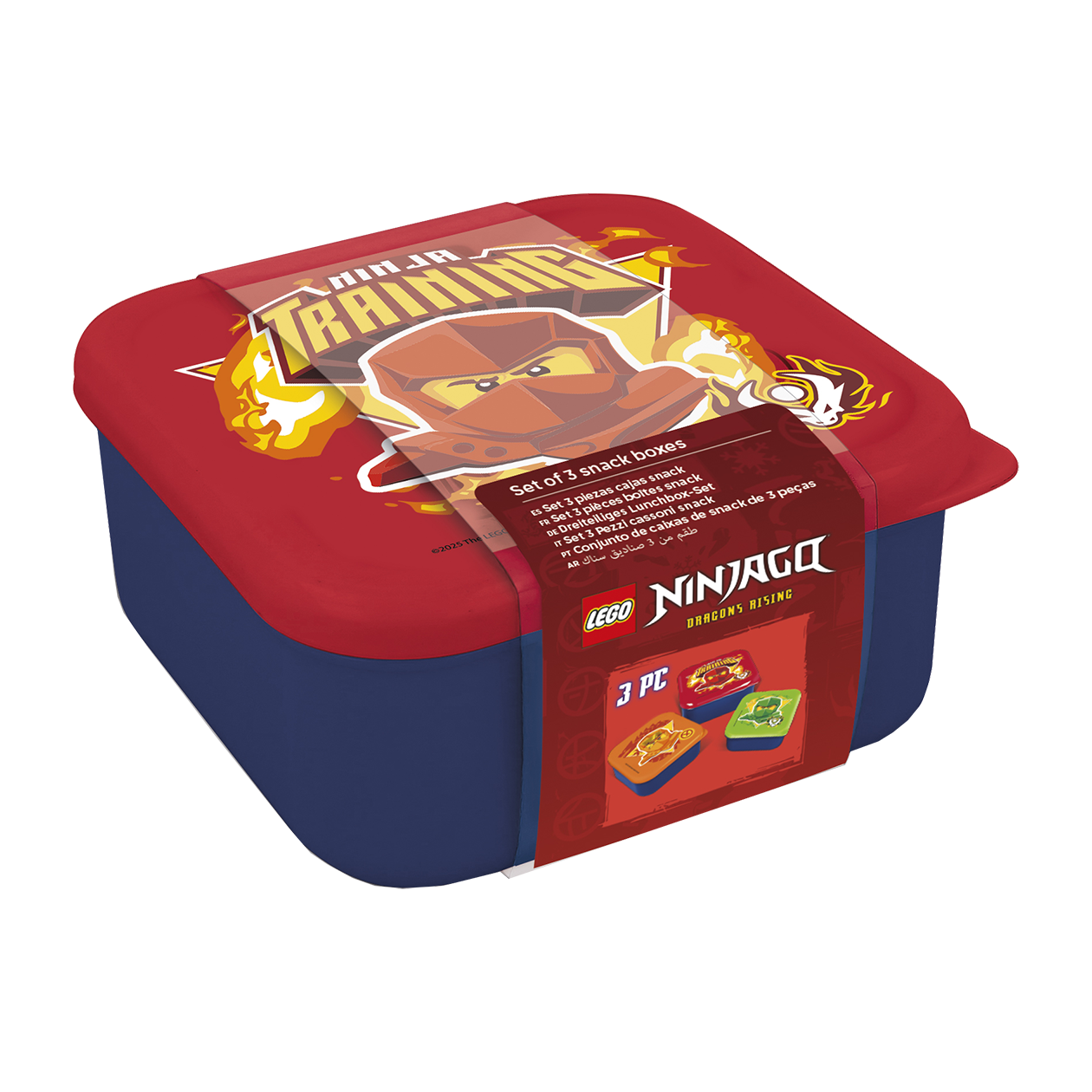 LEGO® NINJAGO® Snack Box Sæt 3 dele