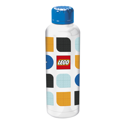 LEGO® Insulated Stainless Steel Drinking Bottle 7.3 x 7.3 x 24.2 cm - 515 ML