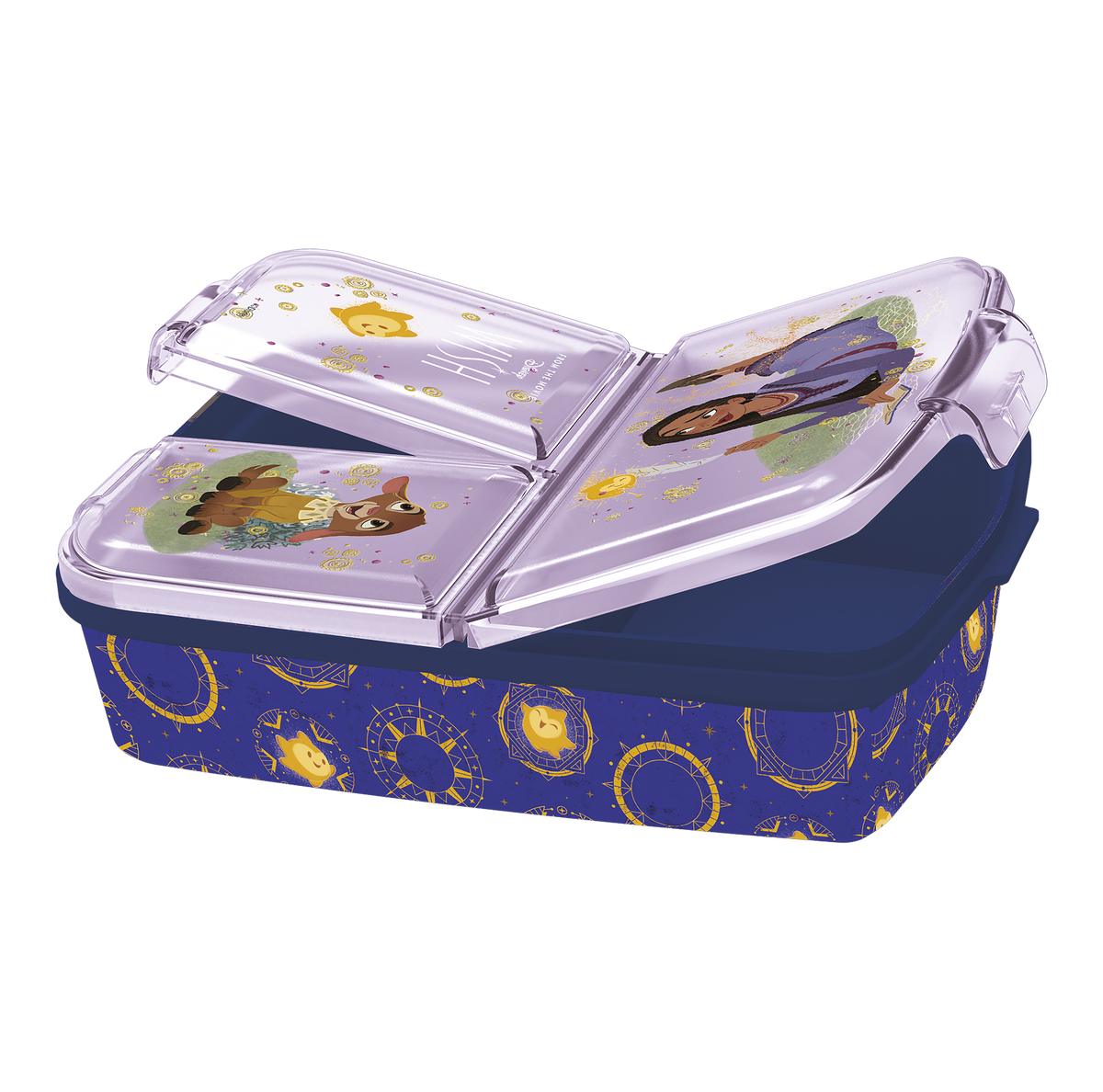 Disney Wish Multi-room food box 18x13 cm