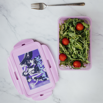 KPop Demon Hunters lunch box, 21x13x7 cm