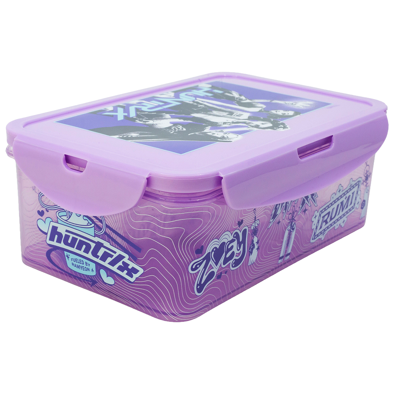 KPop Demon Hunters lunch box, 21x13x7 cm
