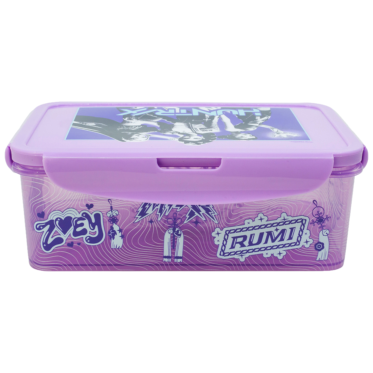 KPop Demon Hunters lunch box, 21x13x7 cm