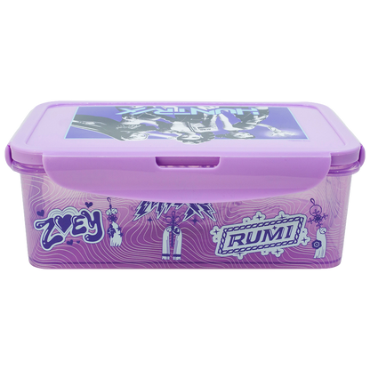 KPop Demon Hunters lunch box, 21x13x7 cm