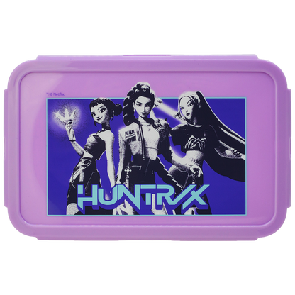 KPop Demon Hunters lunch box, 21x13x7 cm