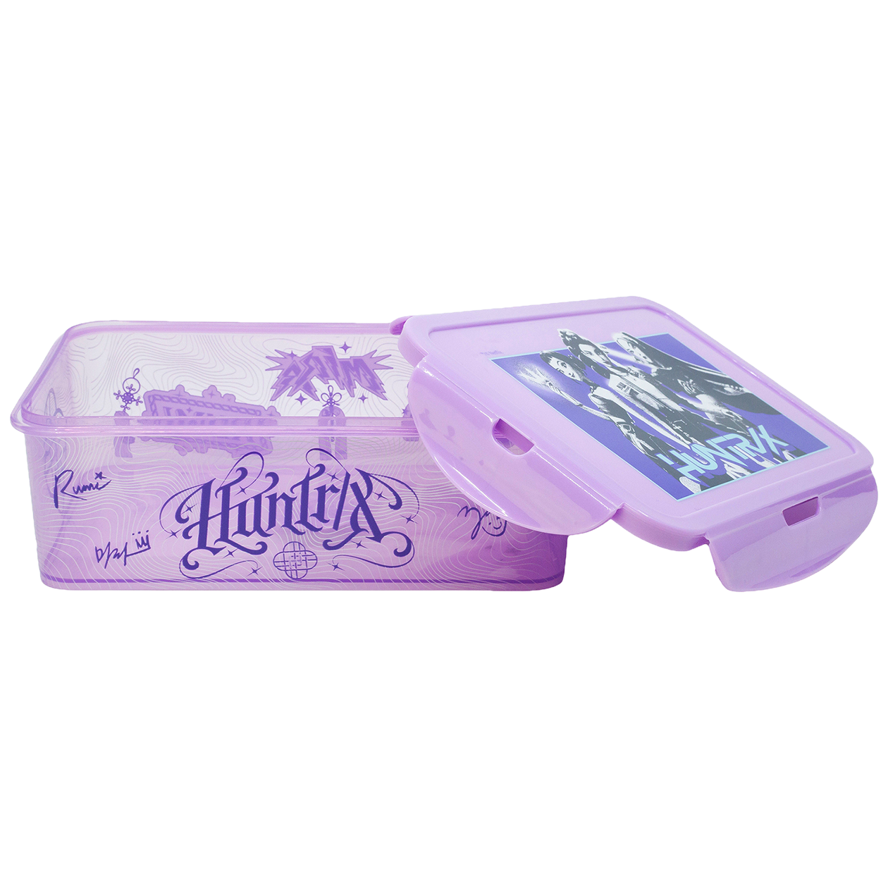 KPop Demon Hunters lunch box, 21x13x7 cm