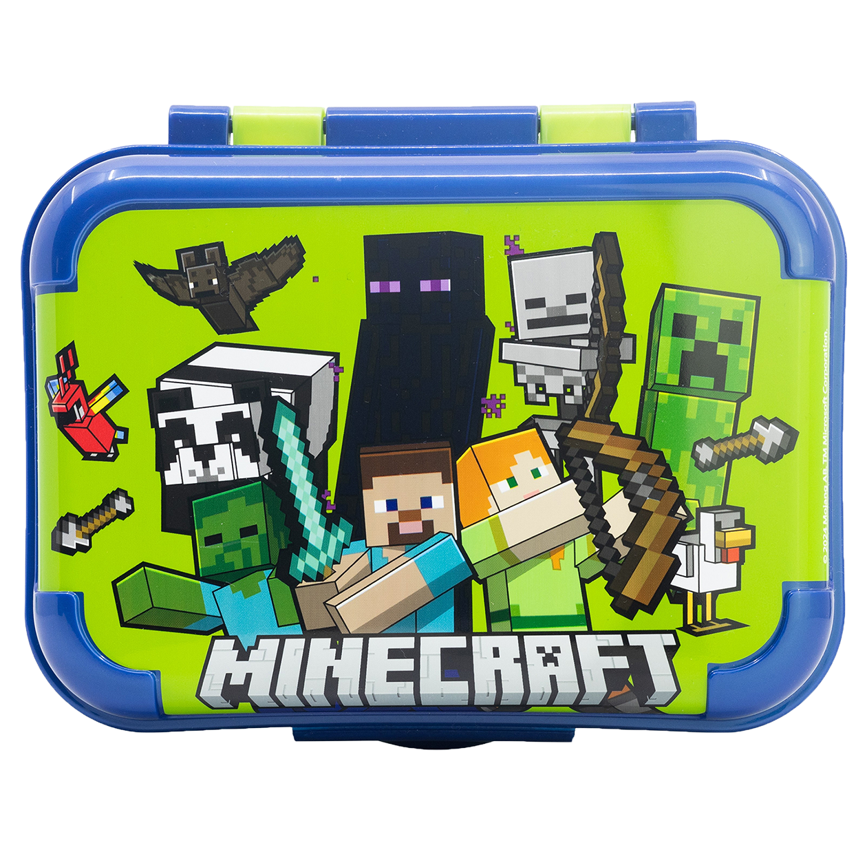 MINECRAFT Asker Lunch box, 17 x 13.5 x 6.2 cm