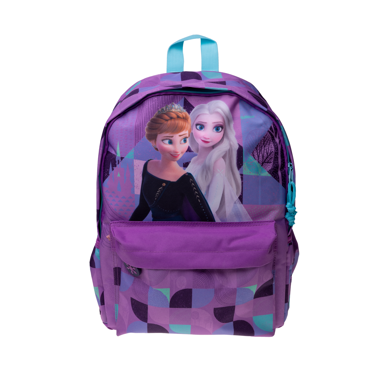 Frozen ryggsäck med framfickor, 300D nylon. H 38 cm, B 28, D 13 cm, volym ca. 13 liter