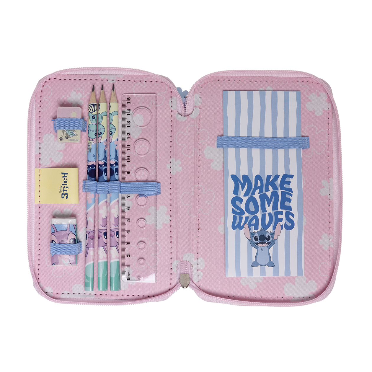 STITCH, Fyldt penalhus, 3 rum