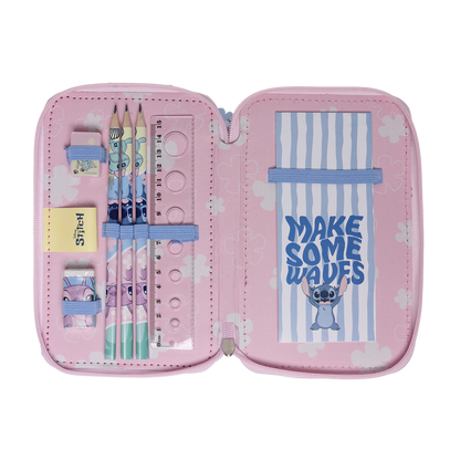 STITCH, Fyldt penalhus, 3 rum