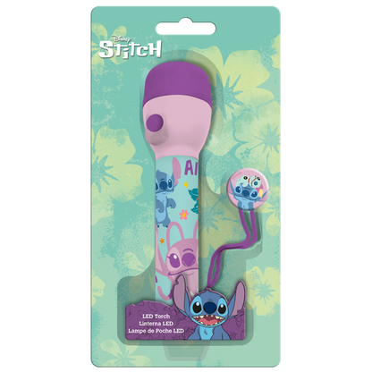 Stitch lommelygte med LED lys