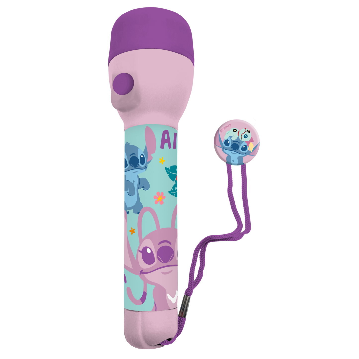 Stitch lommelygte med LED lys