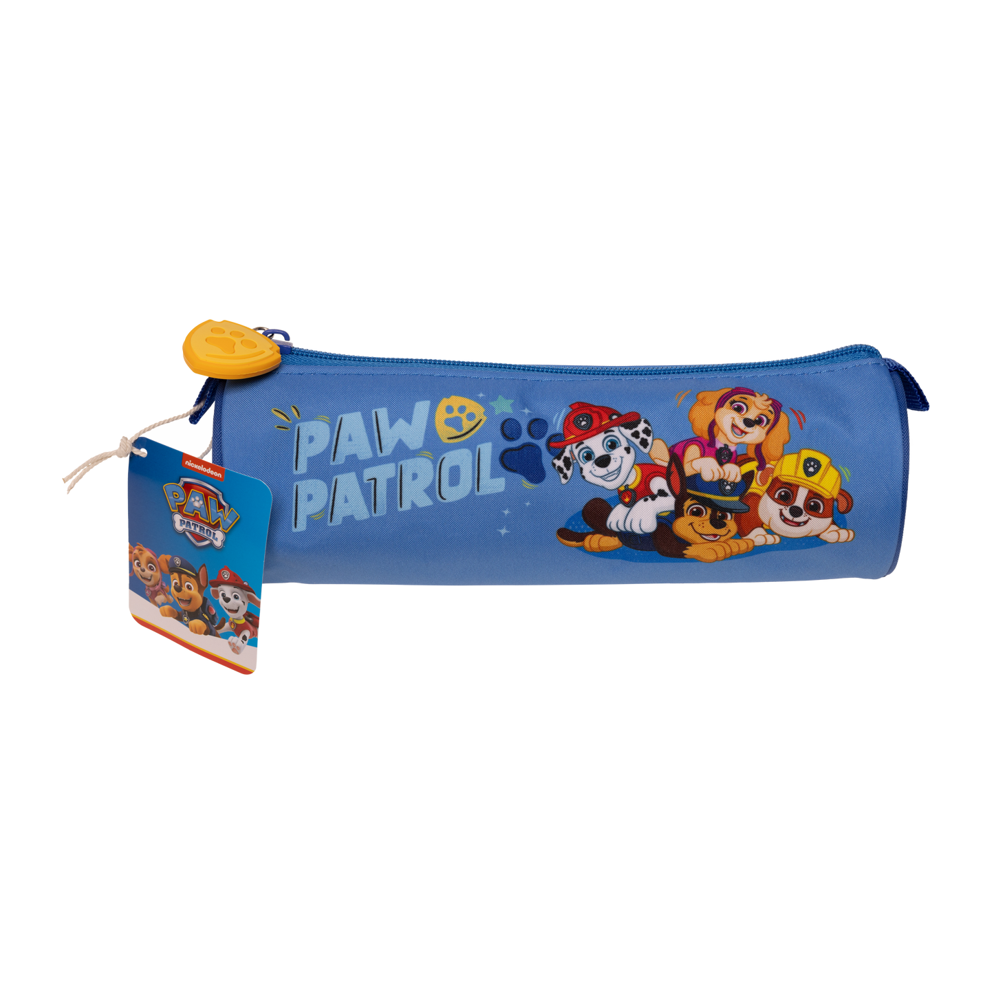 Paw Patrol Penalhus, L 22 cm, dia. 7 cm, 300D nylon