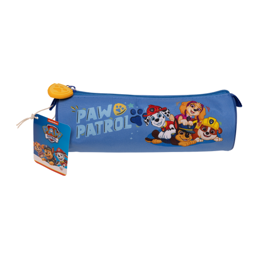 Paw Patrol Penalhus, L 22 cm, dia. 7 cm, 300D nylon