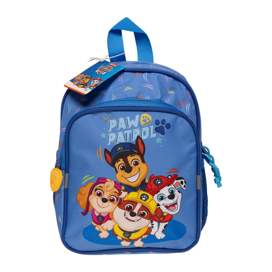 Paw Patrol Small backpack with 2 front pockets, 2 mesh side pockets
