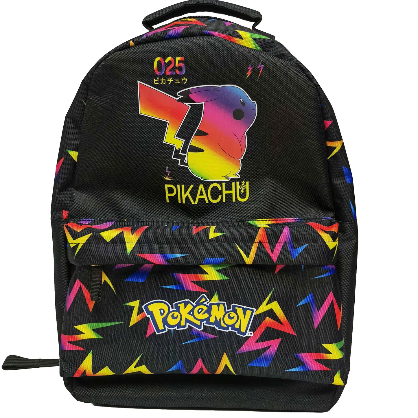 Pokémon Neon Stor ryggsäck, 43 x 30 x 14 cm, 15 L