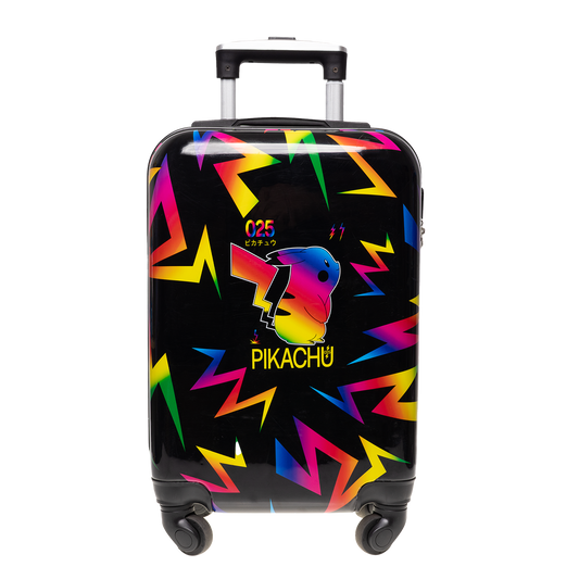 Pokémon Neon Trolley kuffert (hjul), 35 x 54 x 22 cm