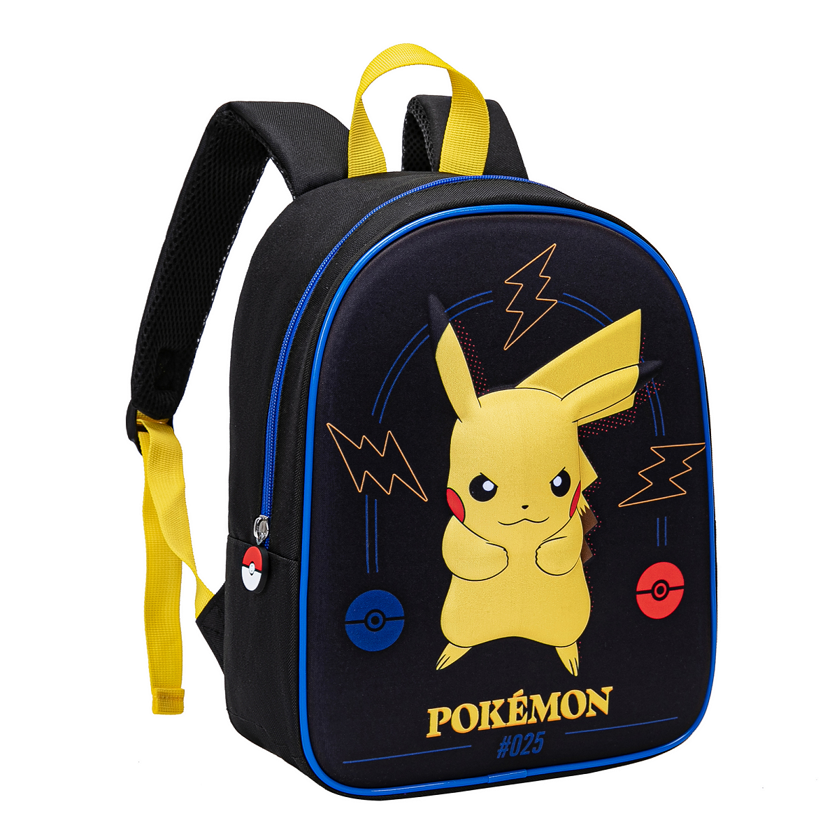 Pokémon Neon Junior ryggsäck, 32 x 25,5 x 11 cm, 9 L.