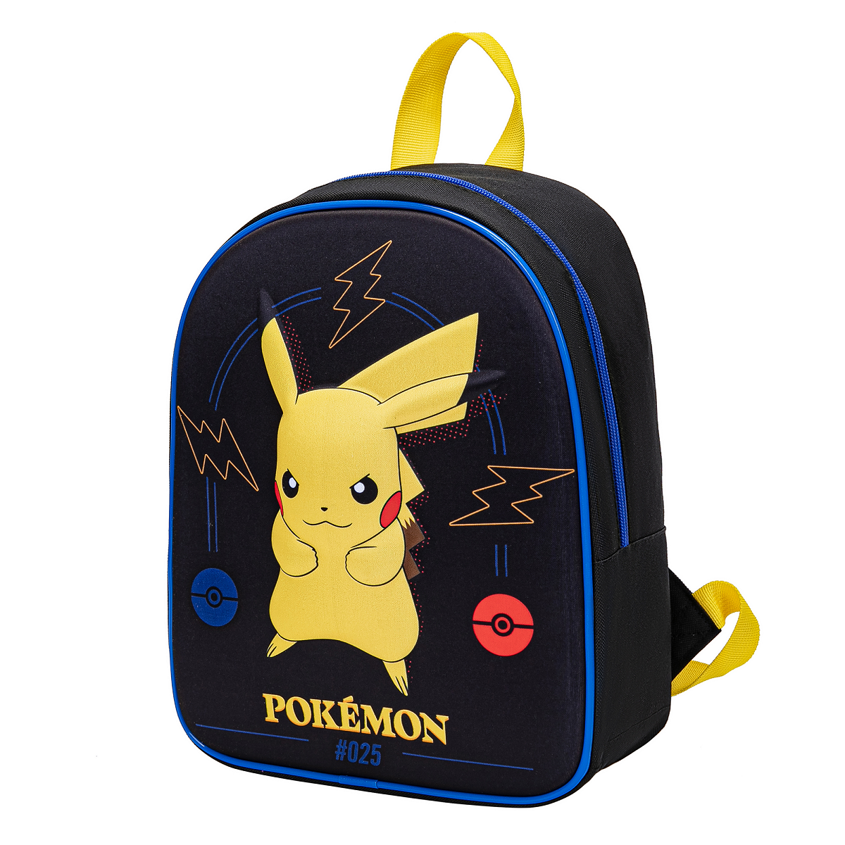 Pokémon Neon Junior ryggsäck, 32 x 25,5 x 11 cm, 9 L.