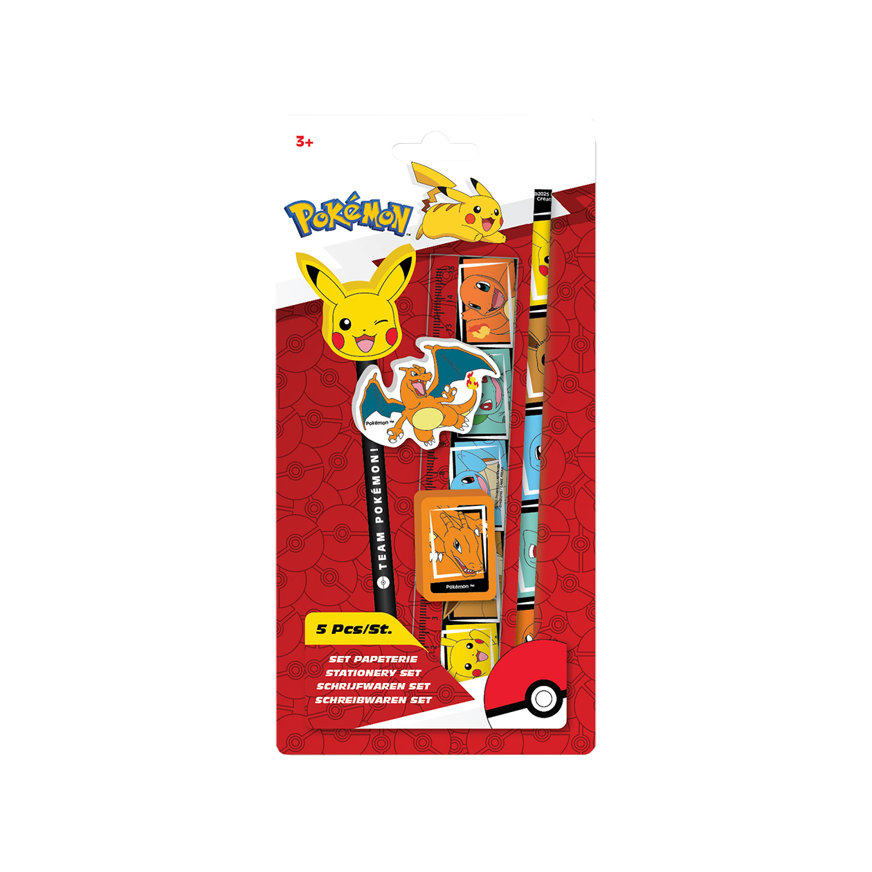 POKÉMON, 5-pak Skrivesæt