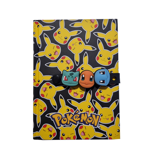 POKÉMON, Hardcover Notesbog med armbånd