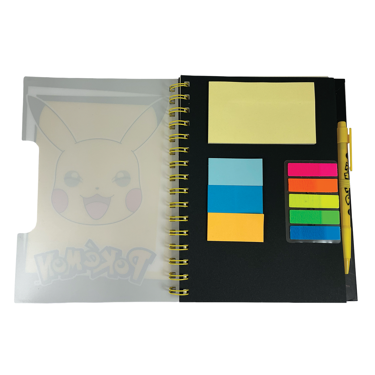 POKÉMON, Notebook with lenticular cover and pen
