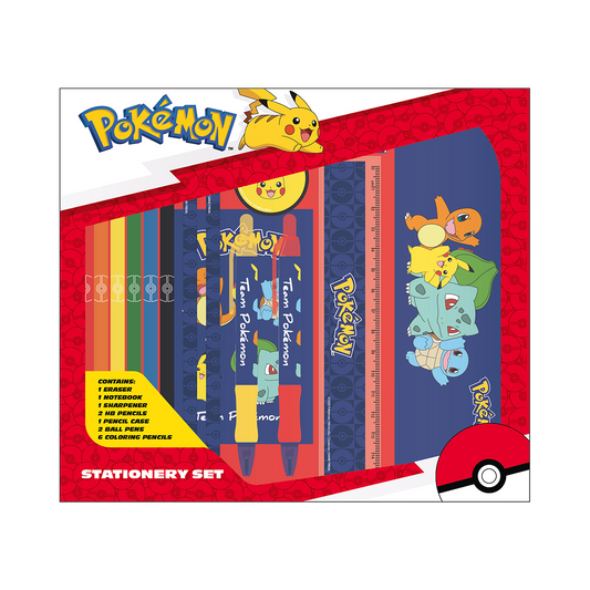 POKÉMON Skrivesæt med penalhus