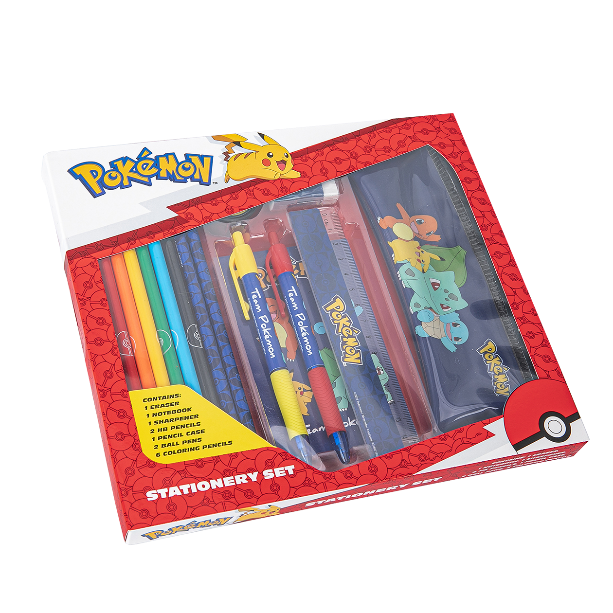 POKÉMON Writing set with pencil case
