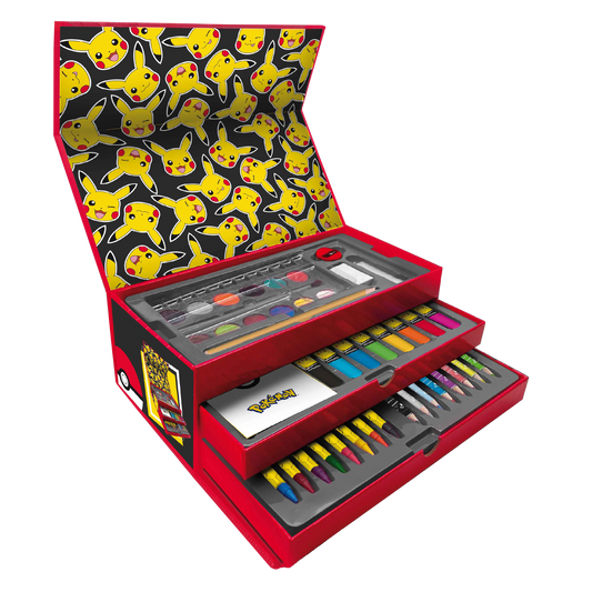 POKÉMON, Malekuffert med skuffer