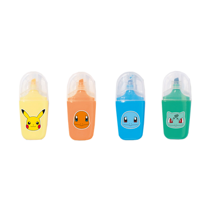 POKÉMON, Highlighter pen 4 pcs.