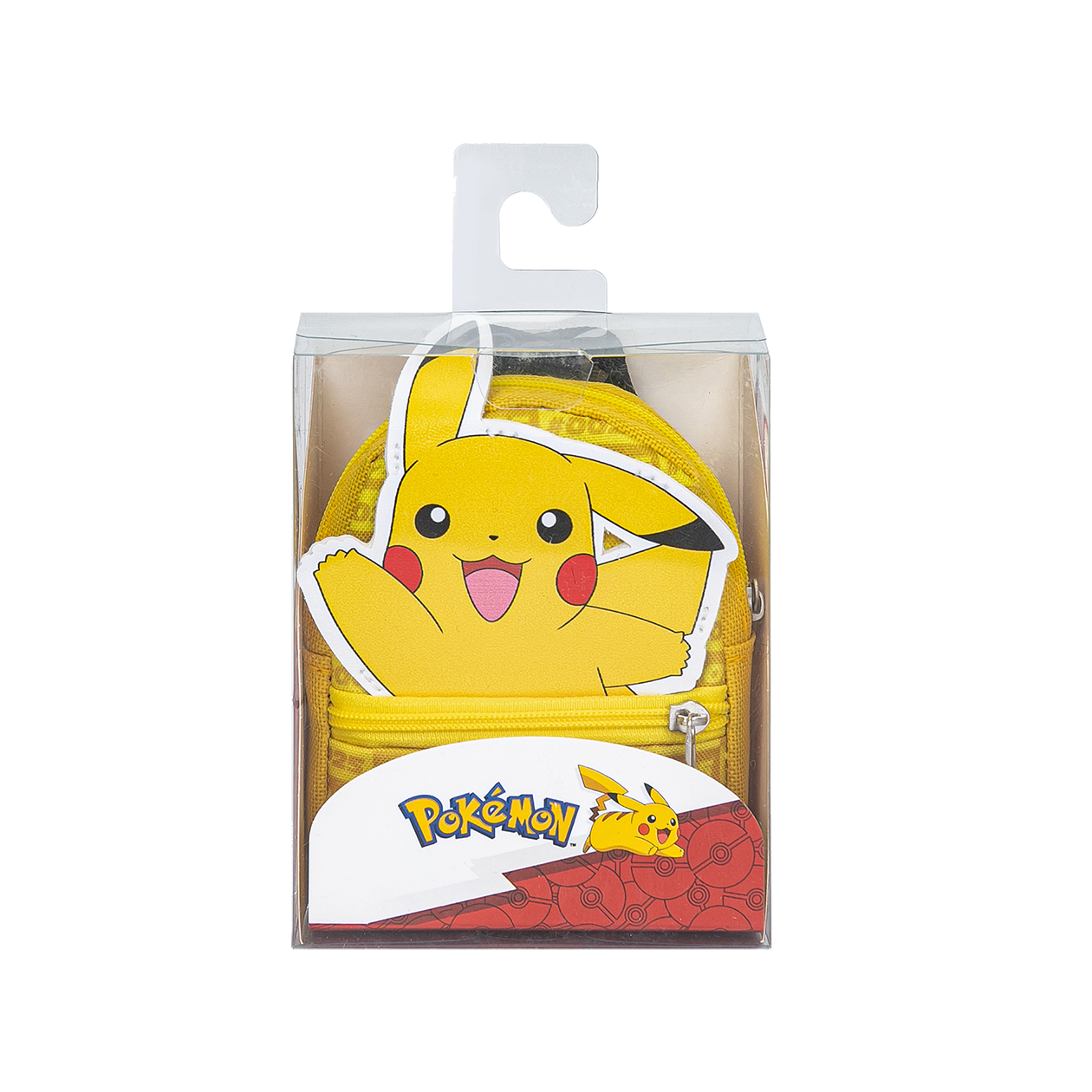 POKÉMON, Miniryggsäck med karbinhake, H10,5 cm - 24 st./CDU