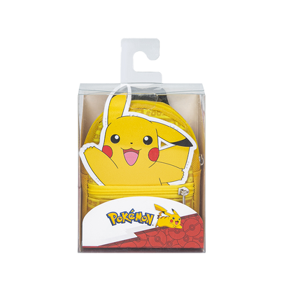 POKÉMON, Miniryggsäck med karbinhake, H10,5 cm - 24 st./CDU