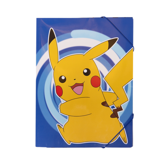 POKÉMON Dokumentfolder med elastic - 24 x 32 cm, 350 gms karton