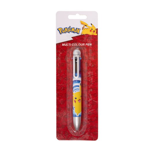 Pokémon Multi colored pen, 6 colours