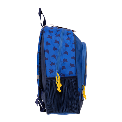 Pokémon Junior backpack with 2 front pockets with zip and 2 side pockets in mesh