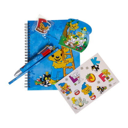 BAMSE, Writing set w/multi-col- pen