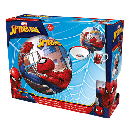 Spiderman 3 stk. keramik spisesæt
